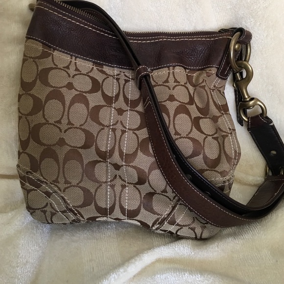 Coach cross body purse