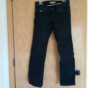 Skinny navy blue cords