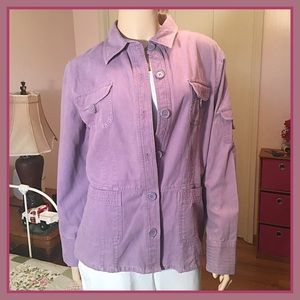 ✅ SALE ✅ Lilac Denim Jacket
