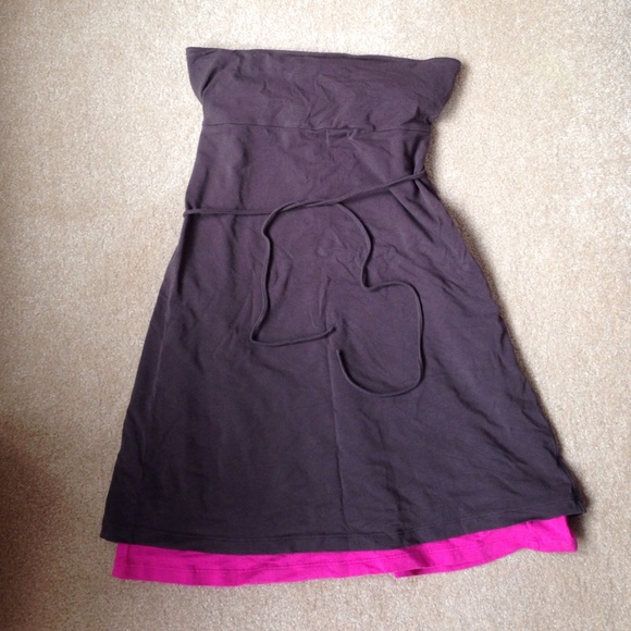 Victoria secret strapless dress