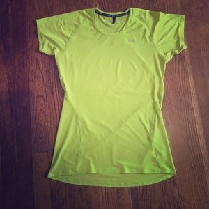 Under Armour workout shirt.