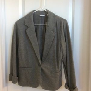 Casual gray blazer