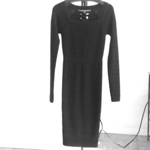 Guess Black Bodycon Dress
