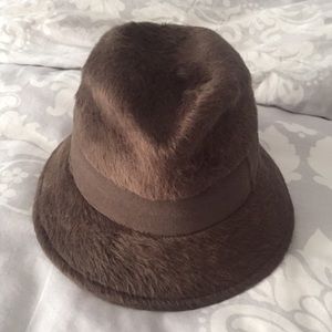 **Donating 3/13** JOHN Rabbit Hair Brown Fedora
