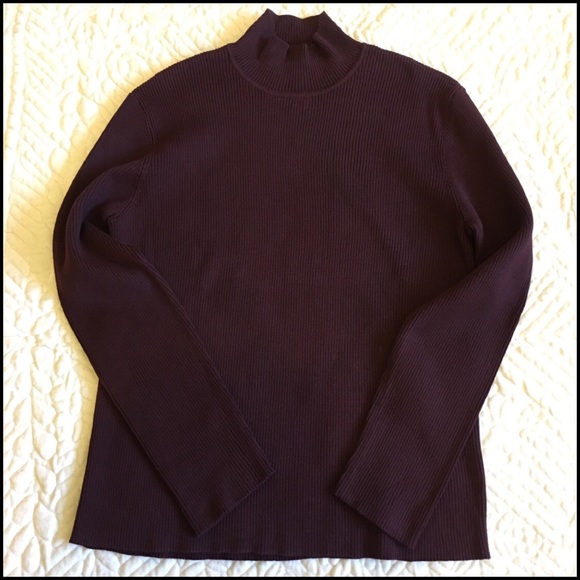 Cold water Creek Leather Trim Jeans/ Sweater Set - Picture 4 of 4