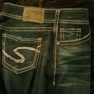 Silver jeans