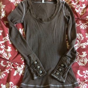 Brown motor cuff dyed and rest of thermals