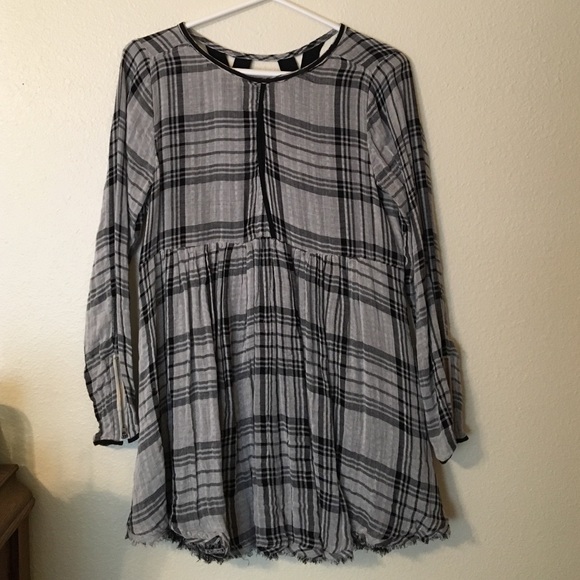 Free People Tops - | Free people | plaid tunic