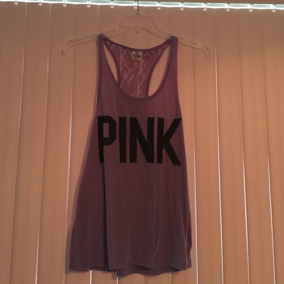 Lace racer back tank top!