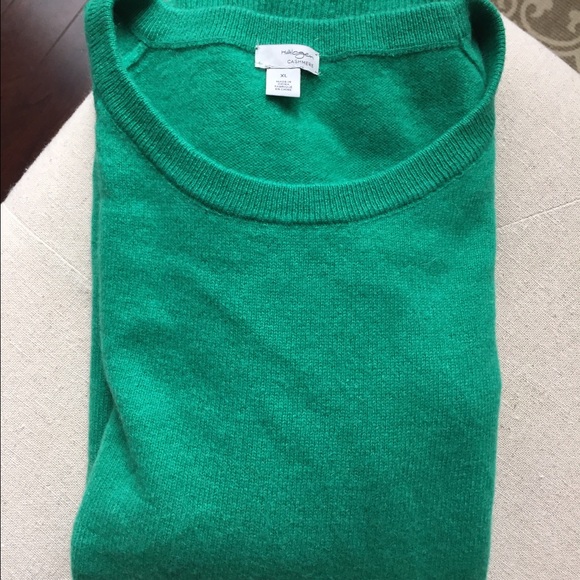 Reduced! Kelly Green Cashmere Sweater