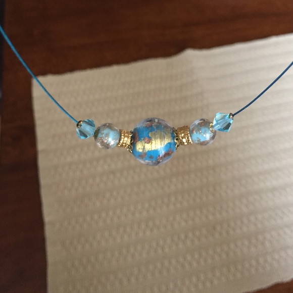 Murano glass necklace from Italy