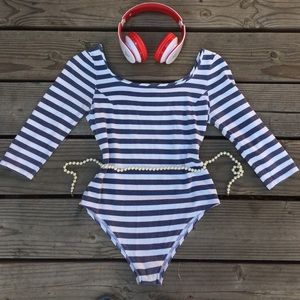 Stripped bodysuit