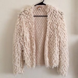 Fluffy Knit Cardigan