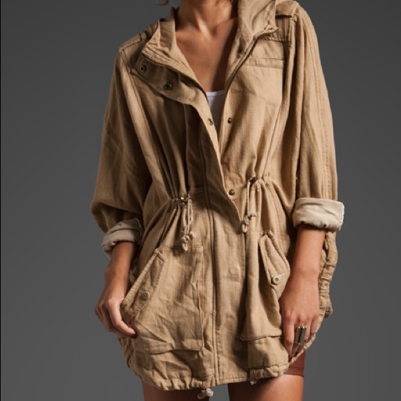 🌚FREE PEOPLE Canvas Jacket - Picture 5 of 8