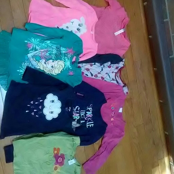 3T Toddler girls shirt/dress bundle