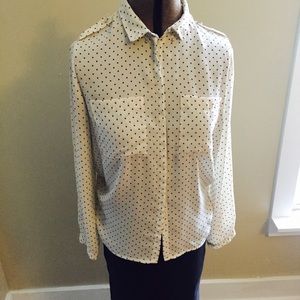 Limited polka dot blouse