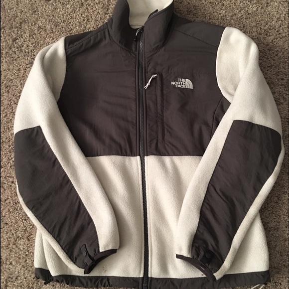 White North Face Fleece Jacket