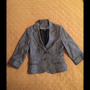 BHWM Gray black jacket. Sz 8. EUC