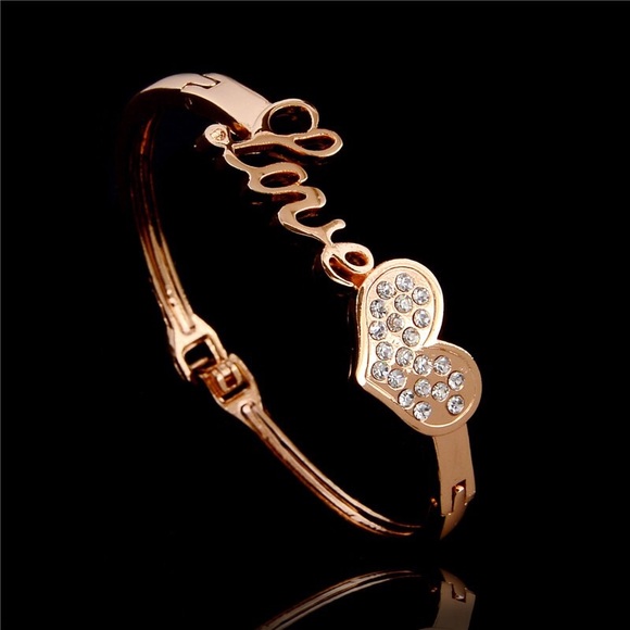 Jewelry - ▪️Buy 1 Get 1▪️18K RG Plated Love/Heart