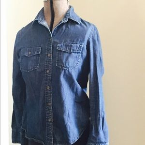 Banana Republic Jean button down