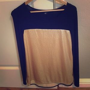 Nordstrom blouse, wore at Christmas only.