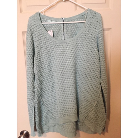 Maurice's mint geeen sweater