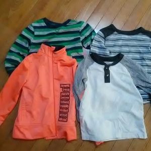 Toddler boys long sleeve bundle
