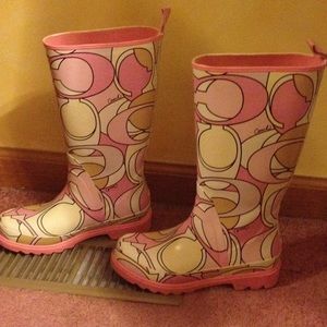 Coach rainboots