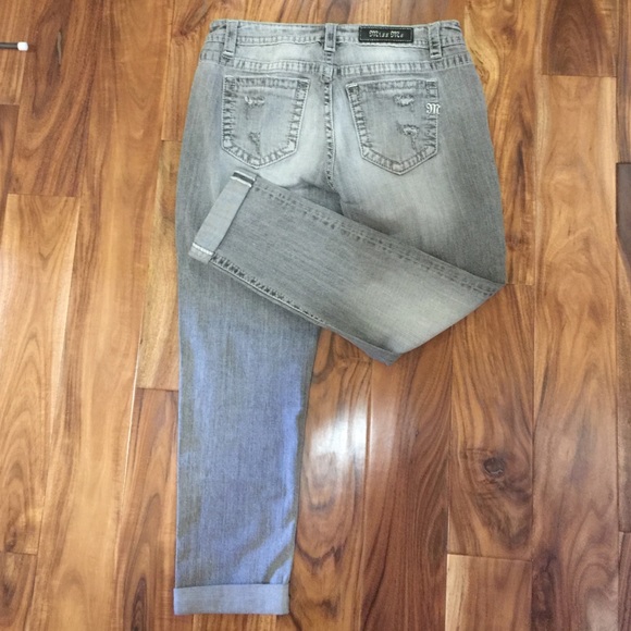 Miss Me Skinny Jeans Grey