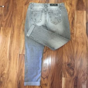 Miss Me Skinny Jeans Grey