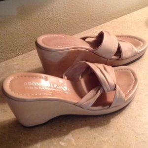 Donald Pliner Neutral Wedge