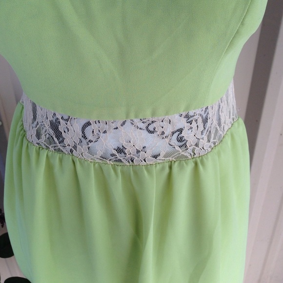 Jealous Tomato Celery High/Low Dress - Picture 2 of 4