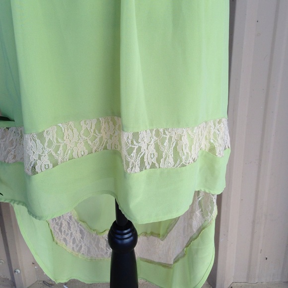 Jealous Tomato Celery High/Low Dress - Picture 3 of 4