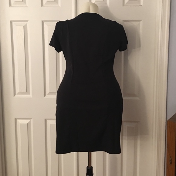 JUST REDUCED- Plus size black & white dress - Picture 3 of 4