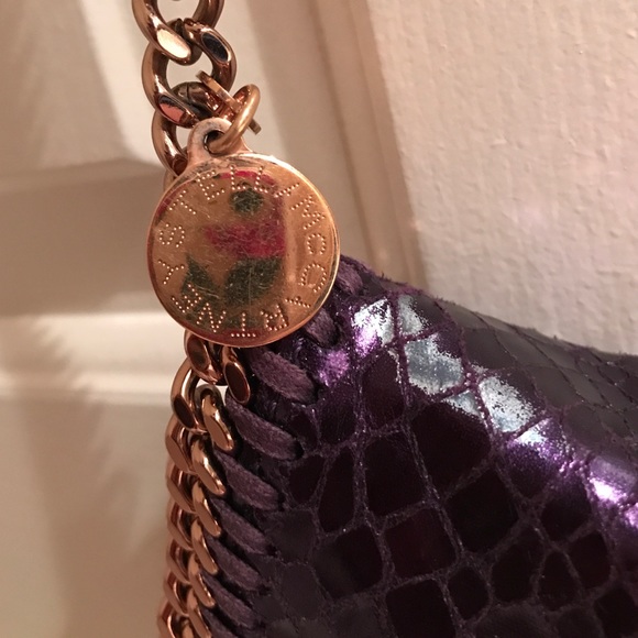 Stella Mccartney Falabella Python Crossover Clutch - image 2