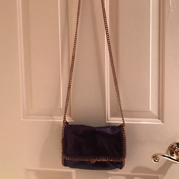 Stella Mccartney Falabella Python Crossover Clutch - image 3