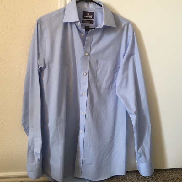 Blue Stafford Dress Shirt size 15 - Picture 1 of 3