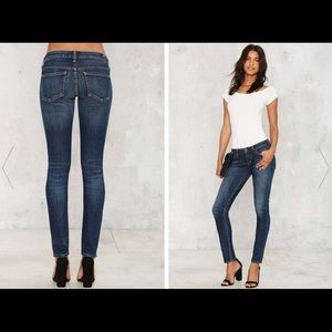 Citizens of Humanity Racer Low Rise Skinny Jeans