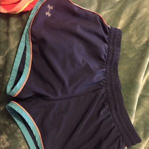 Under armour running short