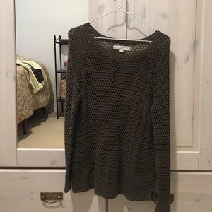 Dark green Loft sweater