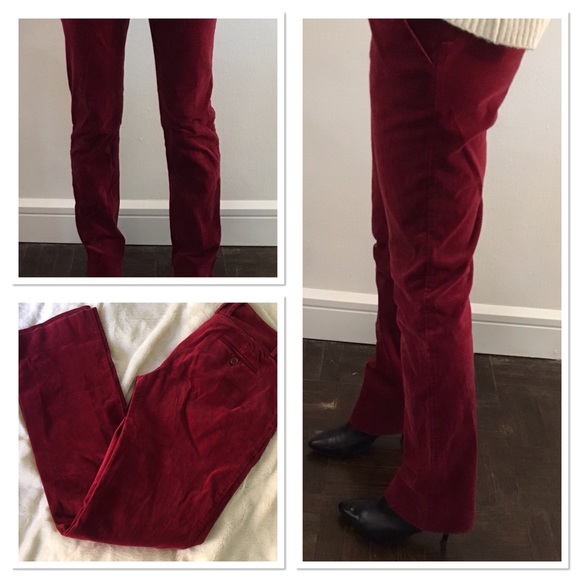 The Limited Red Velvet Cassidy Fit Pants