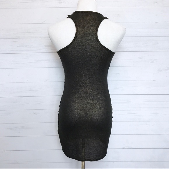 River Island Racerback Ruffled Mini Dress - Picture 2 of 7