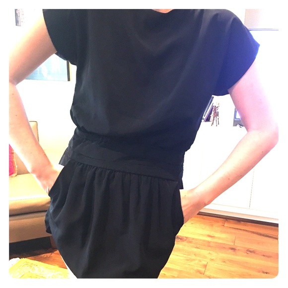 Black BCBG mini dress