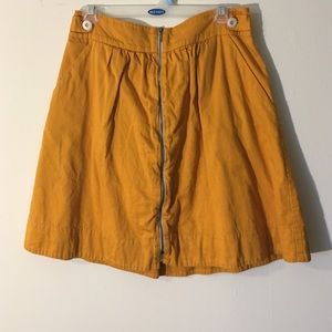 Urban Outfitters Adorable Mustard Skirt
