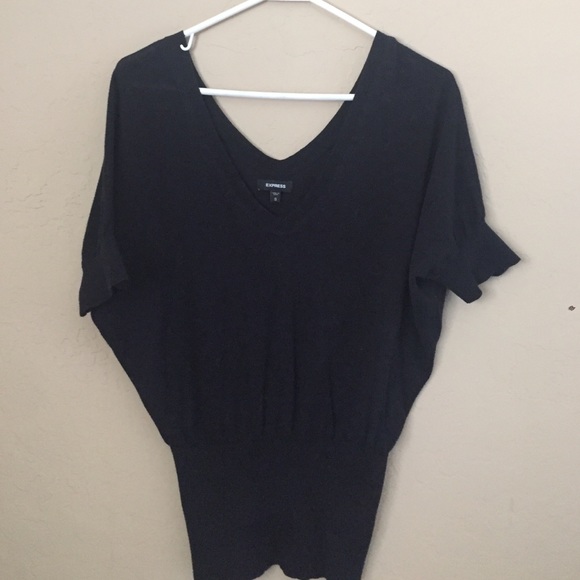 Batwing sweater top