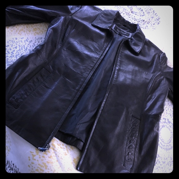 Used two times , leather jacket , size M