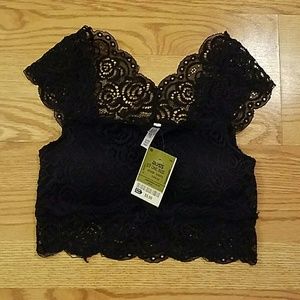 Navy blue one size (JR S/L) bralette