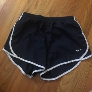 Navy (hard to see) Nike shorts