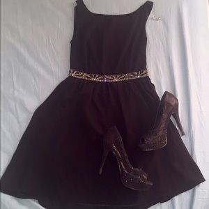 Black party dress