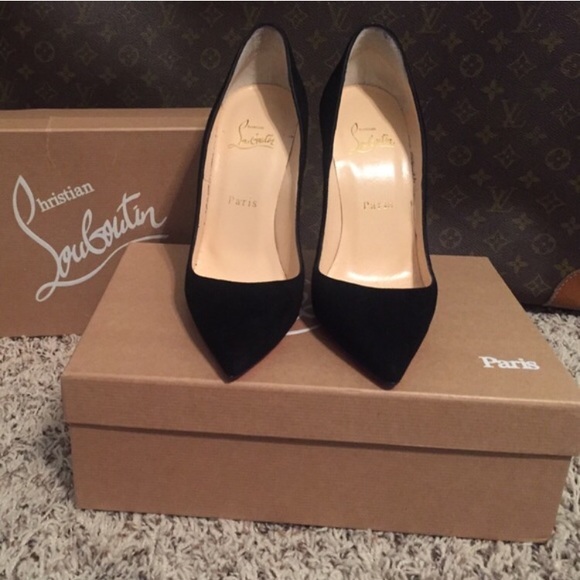 Christian Louboutin So Kate 120 (suede) AUTHENTIC!